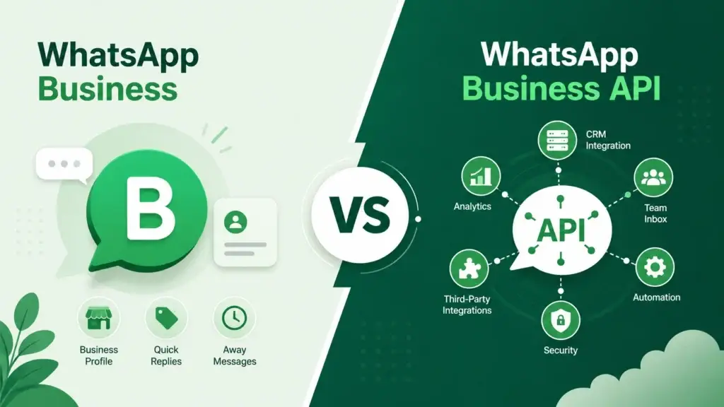 Diferencias entre WhatsApp Business y WhatsApp Business Platform API
